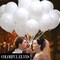 100 pcs 12 Inch White Balloons Helium Shiny Thicken Matte White Latex Balloons Party Decoration